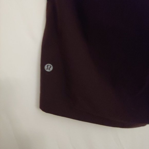 Lululemon Mens Chino Athletic Shorts Eggplant/Black Size 32 - Picture 12 of 13